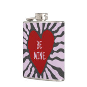 Flasques Mon coeur mignon sera la Saint Valentin personnali (Gauche)