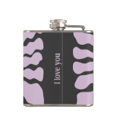 Flasques Mon coeur mignon sera la Saint Valentin personnali (Dos)