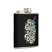 Flasques Mon Herbe Est Bleu Bluegrass Musique Folle (Droite)