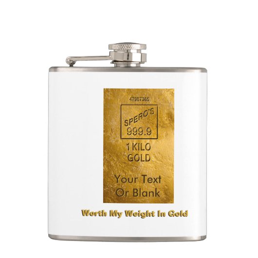 Flasques Mon Poids En Or (Devant)