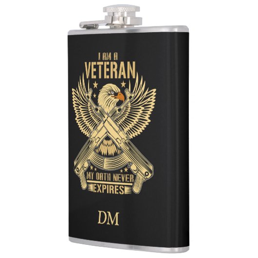 Flasques Mon serment n'expire jamais Ancien Aigle (Gauche)