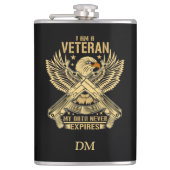 Flasques Mon serment n'expire jamais Ancien Aigle (Devant)