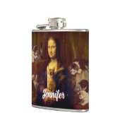 Flasques Mona Lisa (Gauche)