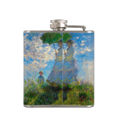 Flasques Monet Femme Parasol Impressionnisme (Dos)