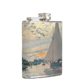 Flasques Monet Sailboat Français Impressionnisme Art classi (Droite)