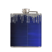 Flasques Mongram de Silver Navy (Dos)