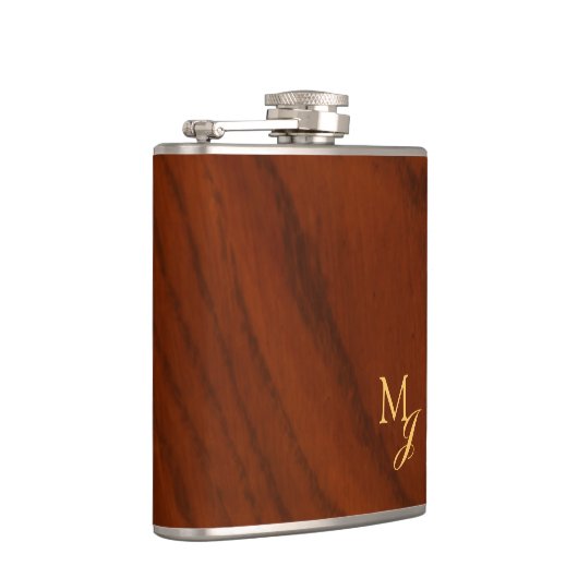 Flasques Monogram Faux Wood (Droite)