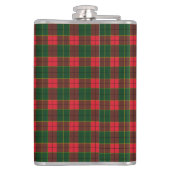 Flasques Monogram Winter Holiday Noël Ecosse Motif (Dos)