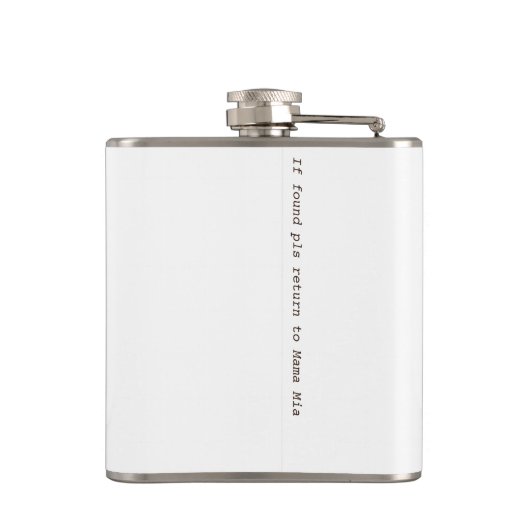 Flasques Monogramme 50e anniversaire Fabuleux & Fierce (Dos)