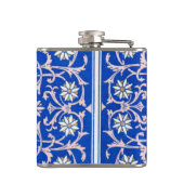 Flasques Monogramme bleu Flaski de fleur de vigne (Dos)