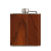 Flasques Monogramme Bois Faux (Dos)