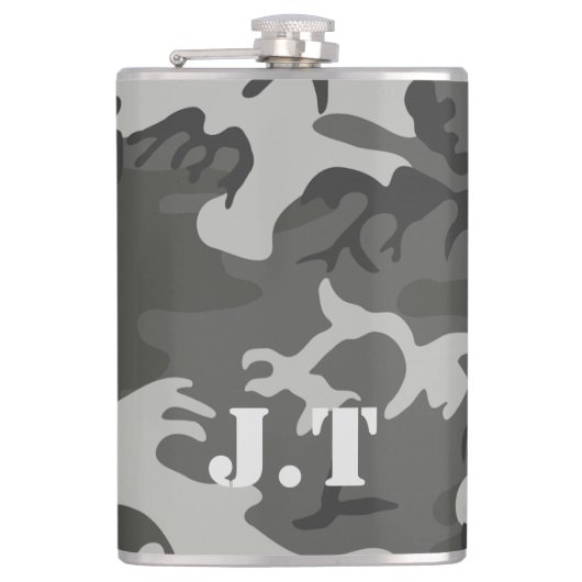 Flasques Monogramme Camouflage urbain (Devant)