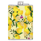 Flasques Monogramme citron jaune (Dos)
