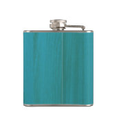 Flasques Monogramme classique en bois rustique chic personn (Dos)