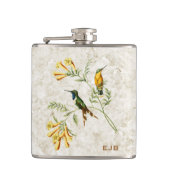 Flasques Monogramme coupé la queue de scintillement de (Devant)