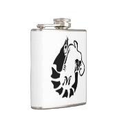 Flasques Monogramme de crevettes en forme de crayon noir (Droite)