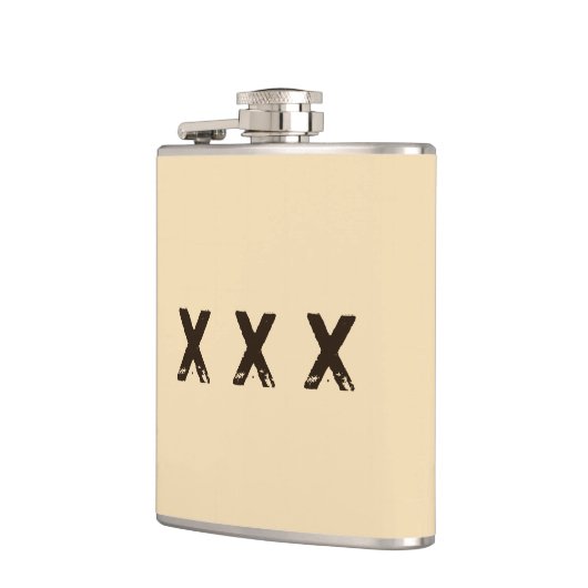 Flasques Monogramme de style de lune (Gauche)