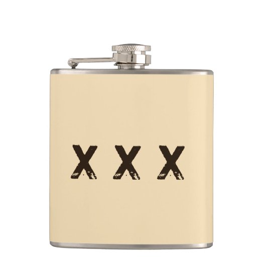 Flasques Monogramme de style Moonshine (Devant)