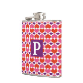 Flasques Monogramme d'édredon de coeurs de Valentine (Gauche)