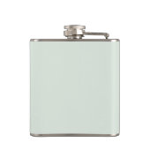 Flasques Monogramme d'or moderne Sage Green (Dos)