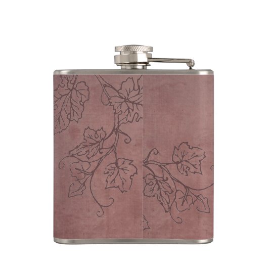 Flasques Monogramme du cépage de Bourgogne (Dos)