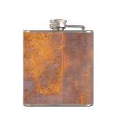 Flasques Monogramme en acier rouillé (Dos)