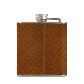 Flasques Monogramme en cuir personnalisable (Dos)