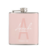 Flasques Monogramme et nom d'une servante d'État moderne pe (Devant)