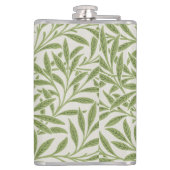 Flasques Monogramme Feuilles de Saule Vert Vintage (Dos)