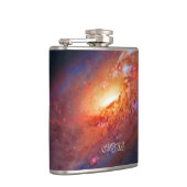 Flasques Monogramme, M106 galaxie en spirale, cannes (Droite)