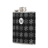 Flasques Monogramme Motif élégant pour cristaux de glace or (Gauche)