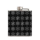 Flasques Monogramme Motif élégant pour cristaux de glace or (Dos)