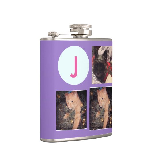 Flasques Monogramme/photos (Droite)