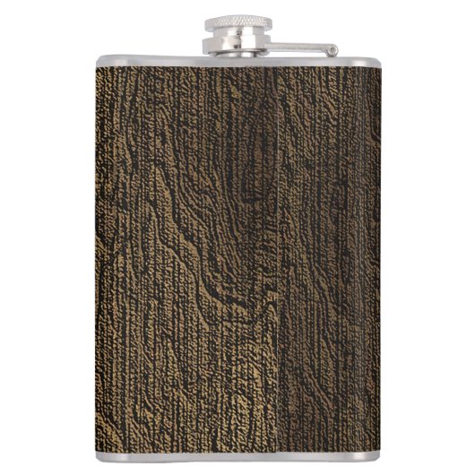 Flasques Monogramme rustique de chasse aux cerfs de Buck (Dos)