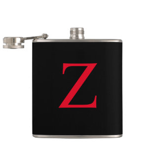 Flasques Monogramme Z initial