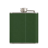 Flasques Monogrammes personnalisés Drôle cadeau Bulldog (Dos)