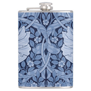 Flasques Monotone bleu Pimpernel, William Morris