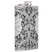 Flasques Monotone gris Pimpernel, William Morris (Droite)