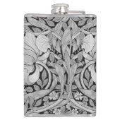 Flasques Monotone gris Pimpernel, William Morris (Dos)