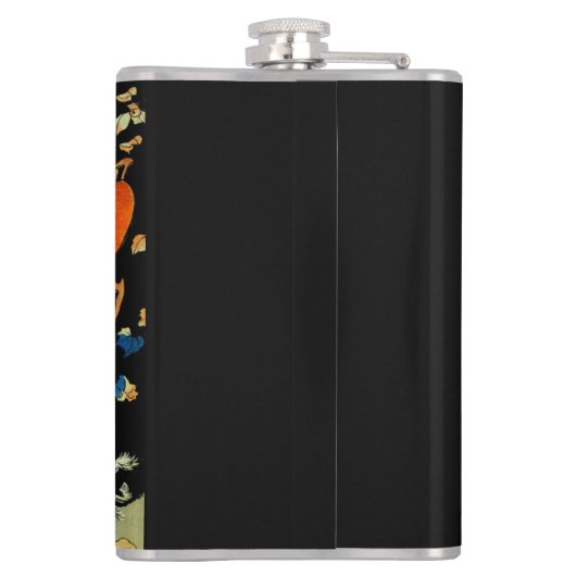 FLASQUES MONSTRE DE COMBAT SAMURAI (Dos)