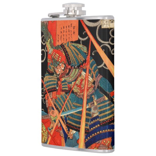 FLASQUES MONSTRE DE COMBAT SAMURAI (Gauche)