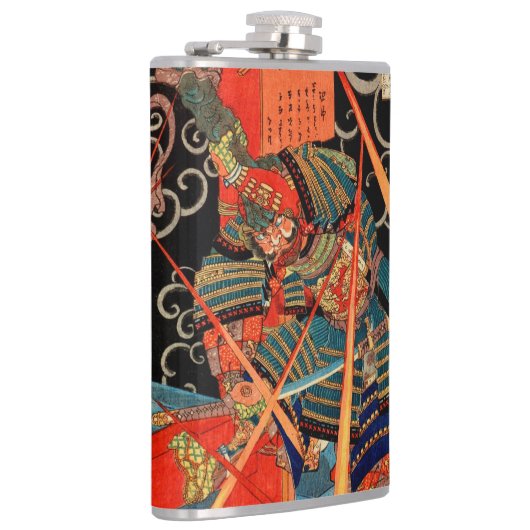 FLASQUES MONSTRE DE COMBAT SAMURAI (Droite)