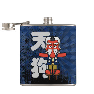 Flasques Monstre japonais Tengu Yokai