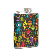 Flasques Monstres Pixel 8 bits (Droite)