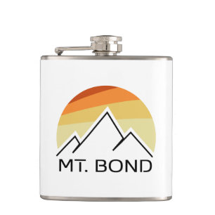 Flasques Mont Bond New Hampshire Retro