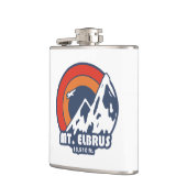 Flasques Mont Elbrus Russie Aigle solaire (Gauche)