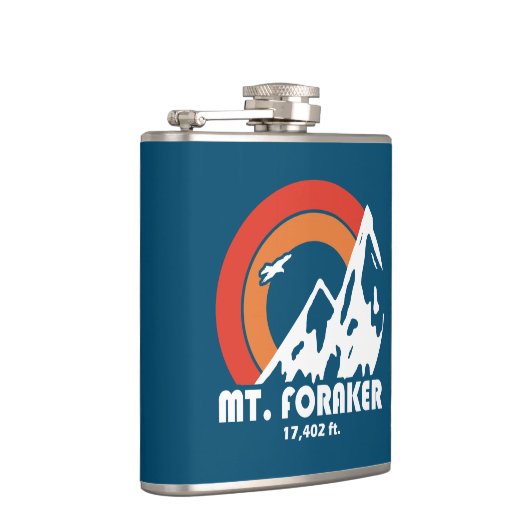 Flasques Mont Foraker Alaska Sun Eagle (Droite)