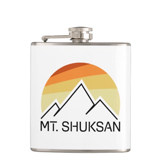 Flasques Mont Shuksan Washington Retro (Devant)