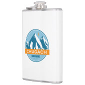 Flasques Montagnes Chugach Alaska (Gauche)