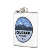 Flasques Montagnes Chugach Alaska Camping (Gauche)